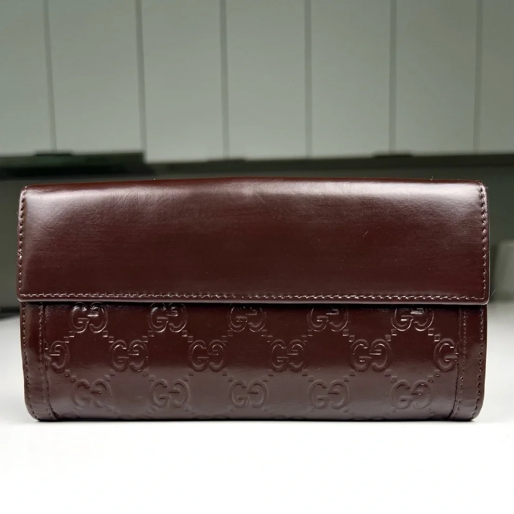 Gucci Brown Leather Wallet
